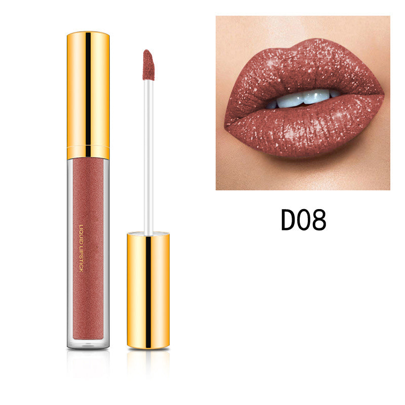 Hete verkoop-Metallic vloeibare diamant glitterlippenstiftš„Koop 1 krijg 1 gratis