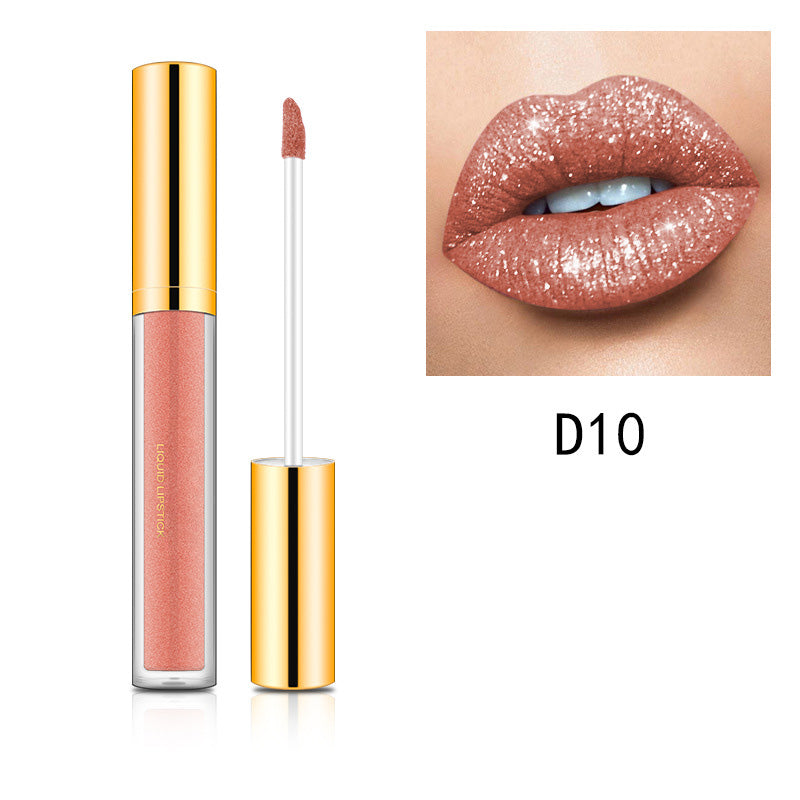 Hete verkoop-Metallic vloeibare diamant glitterlippenstiftš„Koop 1 krijg 1 gratis