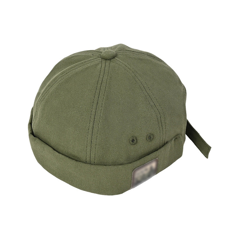 Unisex justerbar dockerhatt uten brem