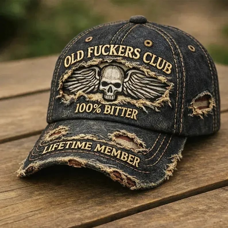 🧢Old F*ckers Club – Vintage-baseballklubb