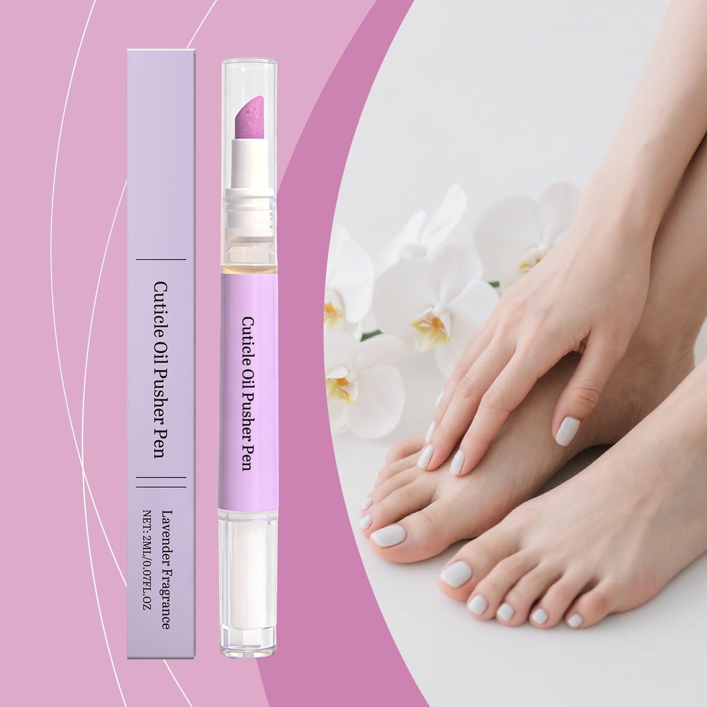 💅✨ Cuticle oil in pen form – portable moisture for dry cuticles and brittle nails with a lavender scent! ✨🖊️