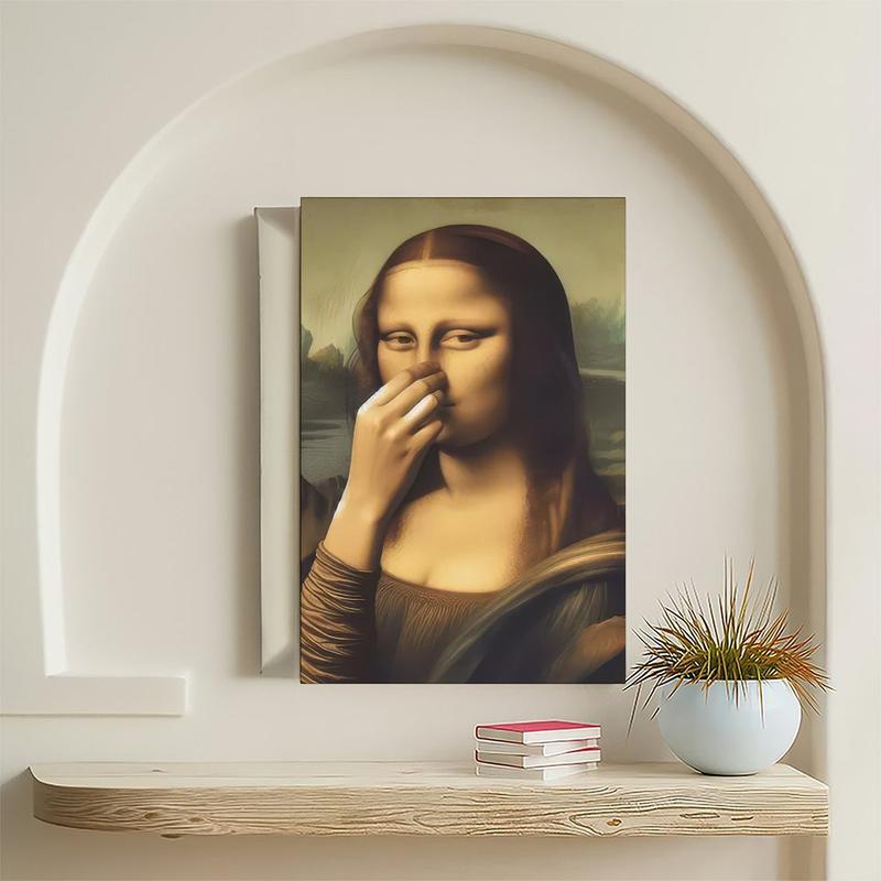 🧻Ta det med ro! Mona Lisa-dekorasjon – lekende kunst til din koselige hjørne😂