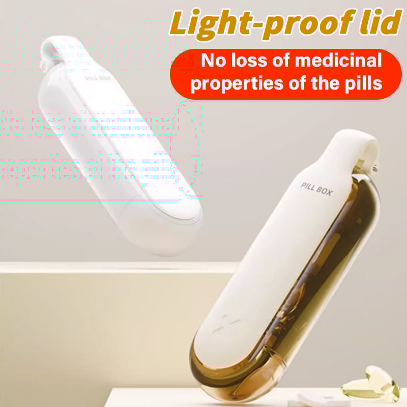 🔥2024 SALG - 2 I 1 bærbar enkel pilleuttrekker og lagdelt organisering