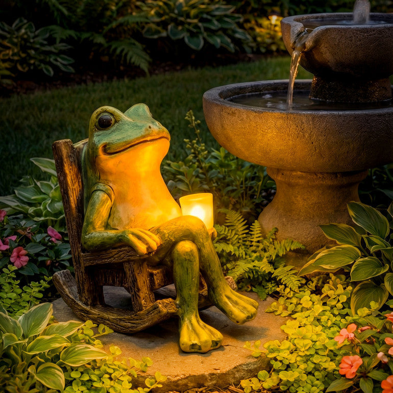 🐸Den lysende hagefrosken