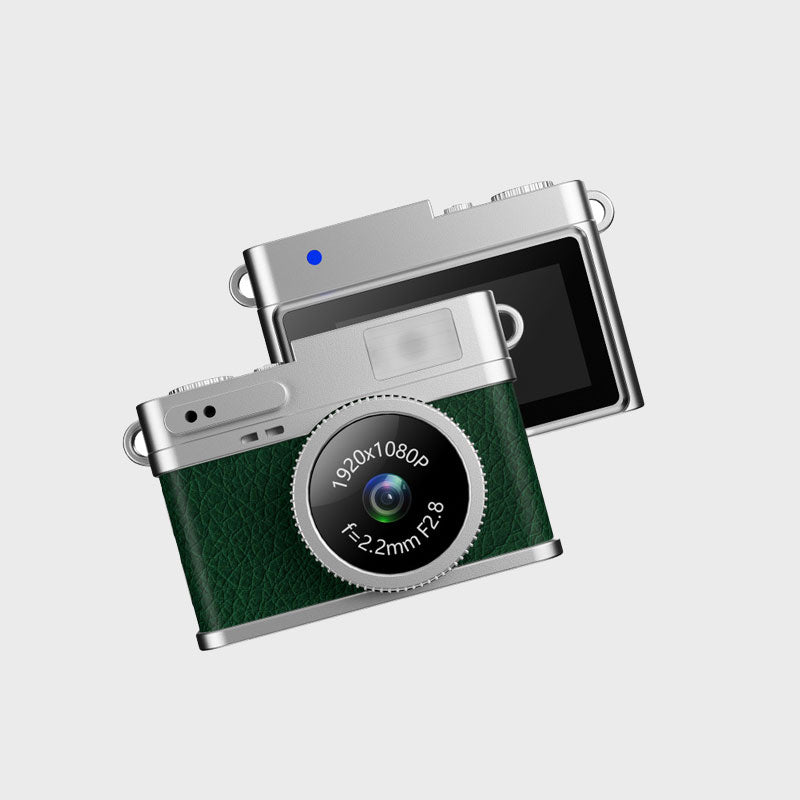 📸✨ Retro-minikamera – Kompakt smykkekamera i vintage-design for skarpe, spontane minnebilder! ✨🎞️
