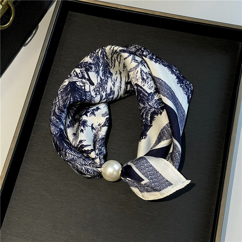 🤍 Perlehalskjede med magnetlås-Magnetlås – stil på et øyeblikk! ✨📦