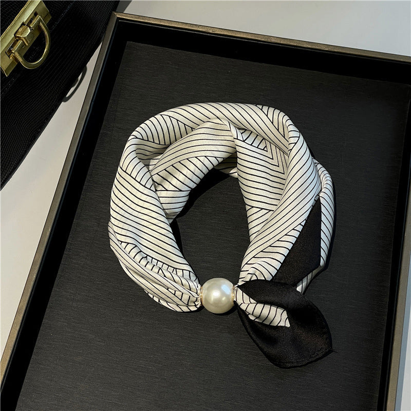 🤍 Perlehalskjede med magnetlås-Magnetlås – stil på et øyeblikk! ✨📦