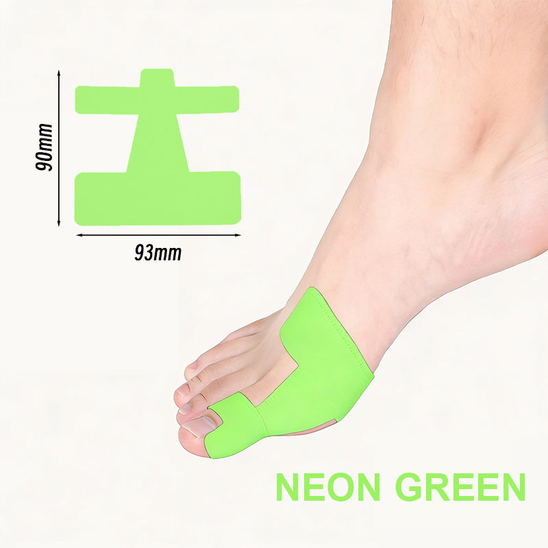 🦶Forhåndskuttet kinesiologitape for hallux valgu