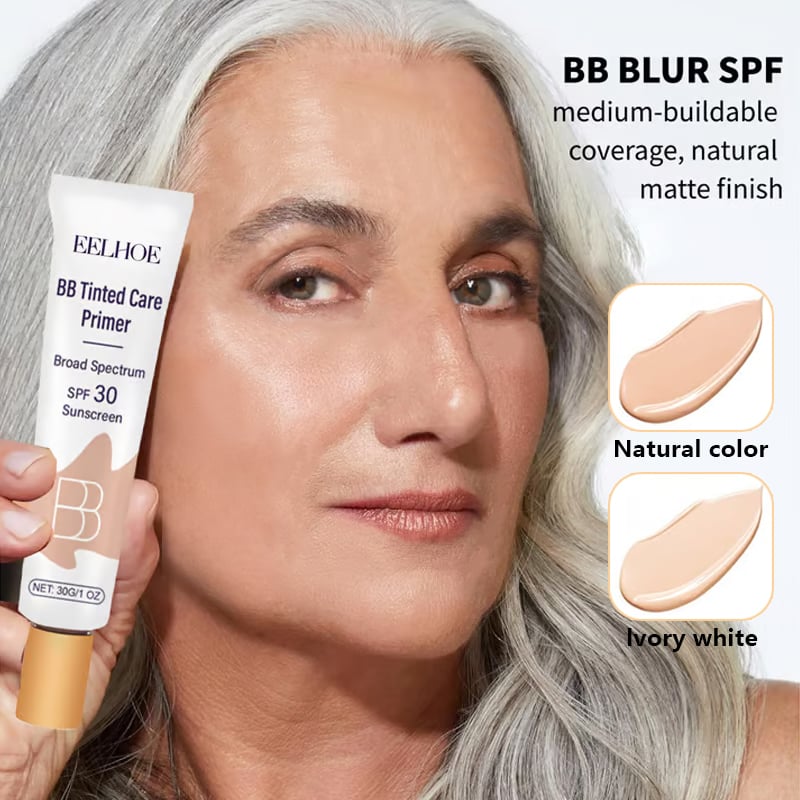 💖Kjøp 1 få 1 gratis💧BB Blur Tinted Moisturizer SPF 30 – Gir huden din umiddelbart lysere, fukter og glatter ut den