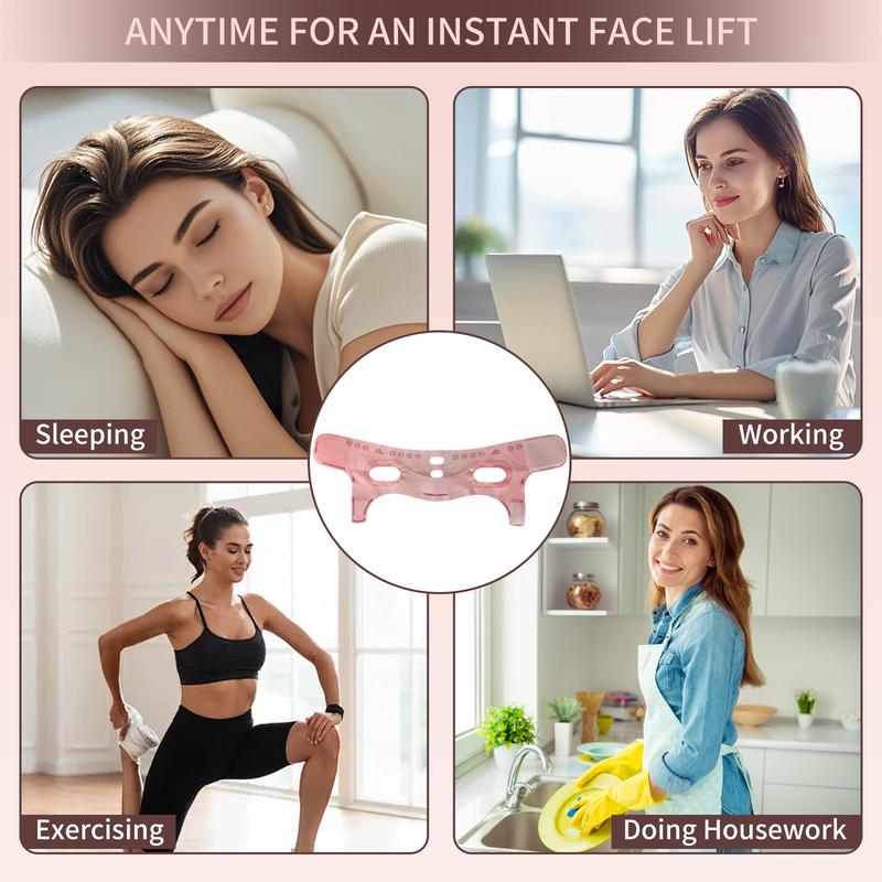 💆🥰V-formet løftestropp