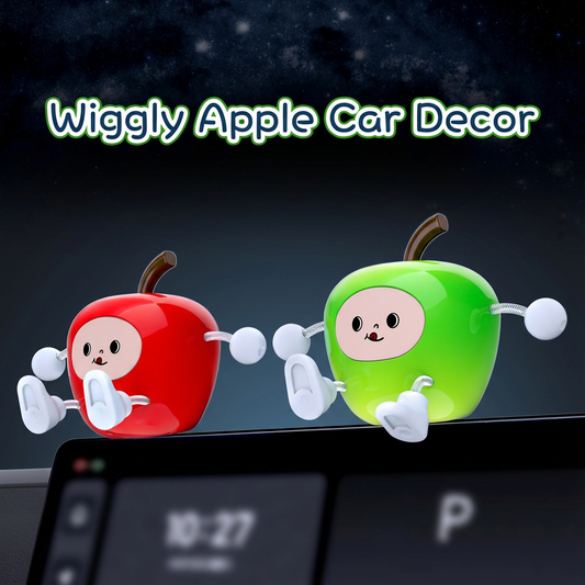 ❤️Svingende Apple bildashborddekorasjon - Søt dashbordpynt