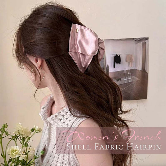 Dames haarspeld van Frans schelpweefsel🌸