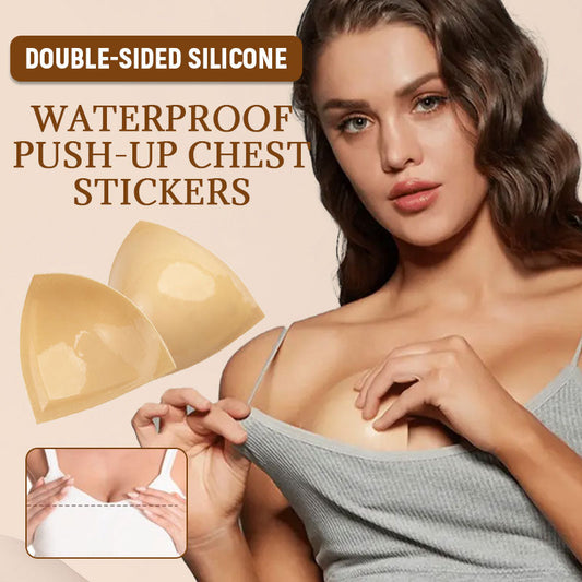 Extra grote waterdichte siliconen borststickers🌸