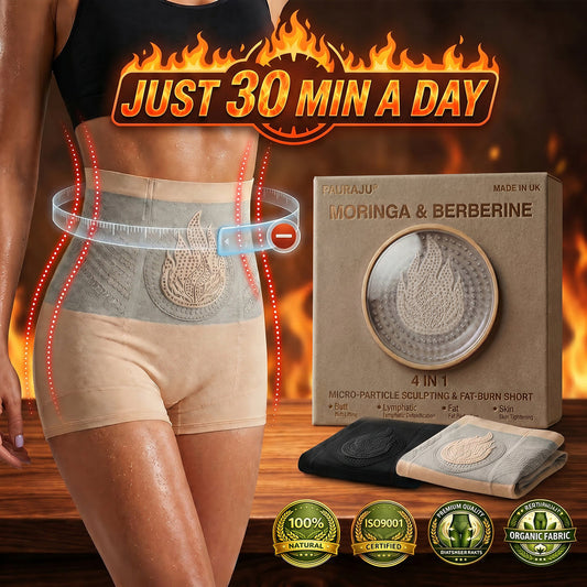 2026 Moringa og Berberine 4-i-1 mikropartikkelformende og fettforbrennende shorts