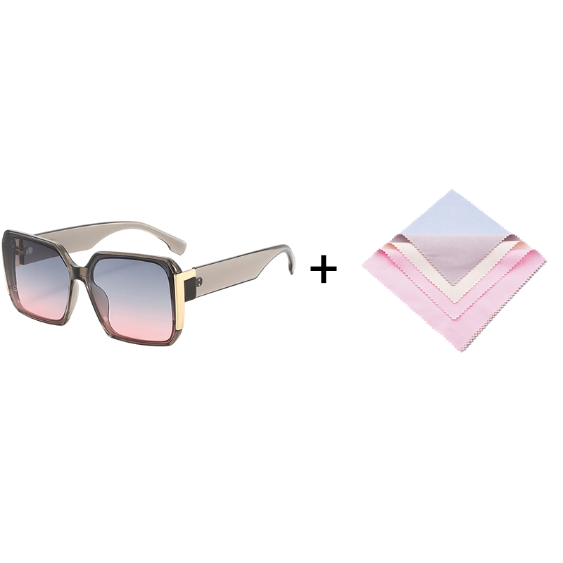 🌸Sommertilbud Tidsbegrenset rabatt💐 UV-beskyttende retro firkantede solbriller