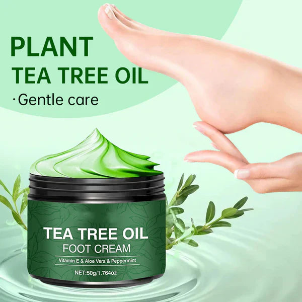 🥳 Bestselger og hetselger i 2026! 🥳 💞 Over 50 000 solgt! ✨ 💝 Beroligende fotkrem med aloe vera og tea tree