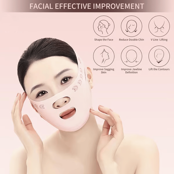 💆🥰V-formet løftestropp
