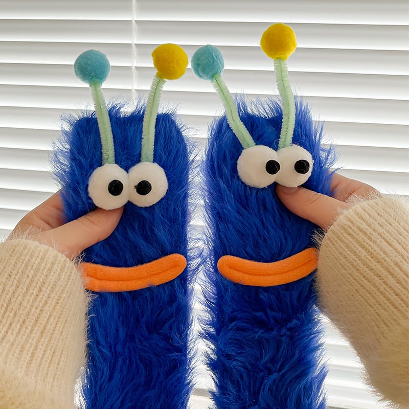 🎁Praktiske monstersokker – Dine nye lodde- og tullete fotvenner 🧦