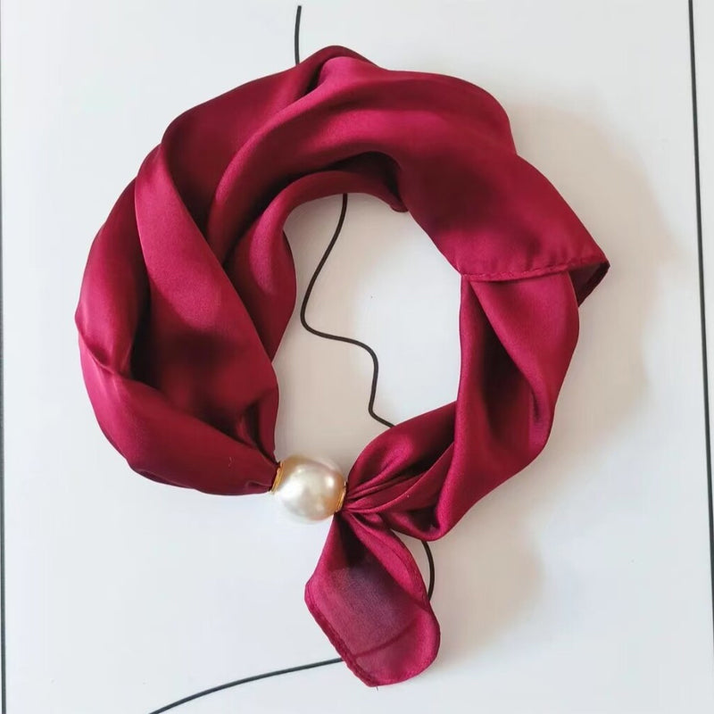🤍 Perlehalskjede med magnetlås-Magnetlås – stil på et øyeblikk! ✨📦