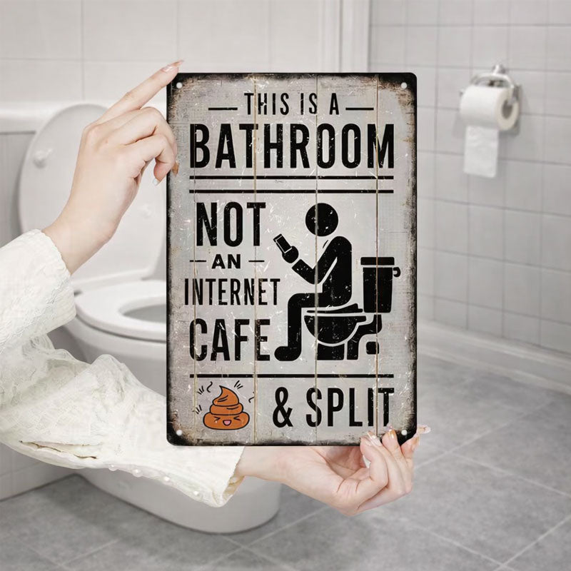 🚽 Det här är ett badrum, inte ett internetcafé😂