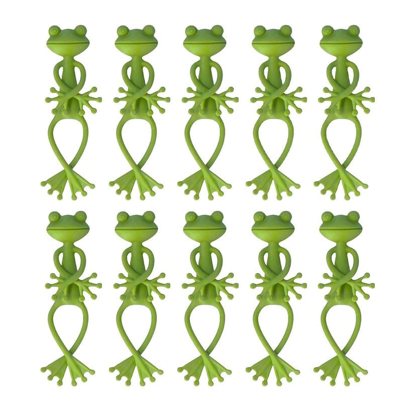 Multifunksjonelle, fleksible bånd og arrangører for froskeplanter