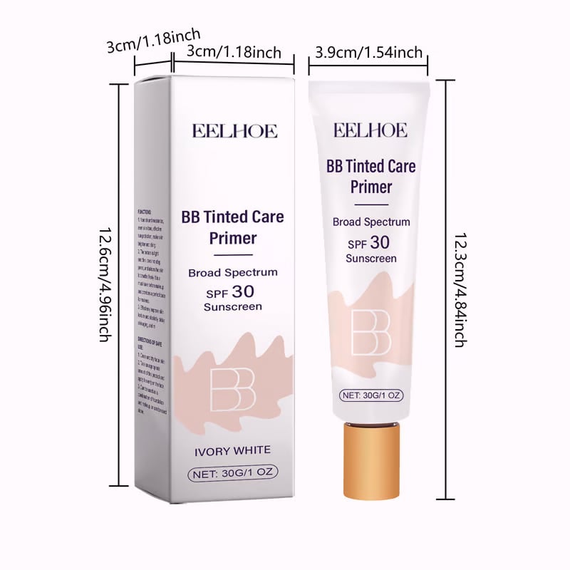 💖Kjøp 1 få 1 gratis💧BB Blur Tinted Moisturizer SPF 30 – Gir huden din umiddelbart lysere, fukter og glatter ut den