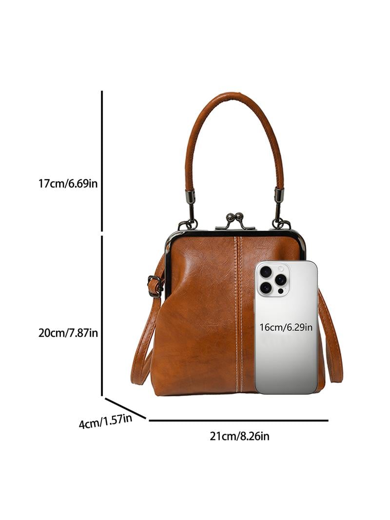 🔥Retro-stil crossbody-veske