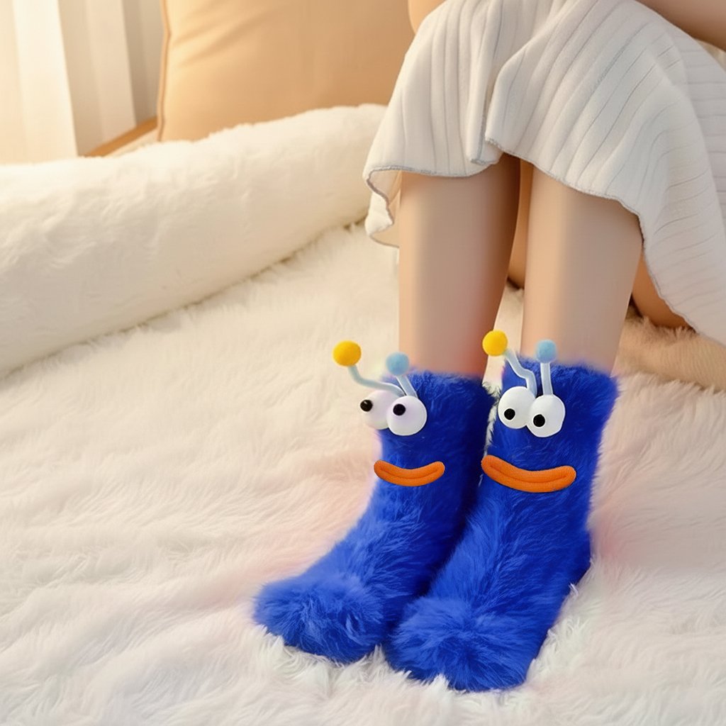 🎁Praktiske monstersokker – Dine nye lodde- og tullete fotvenner 🧦