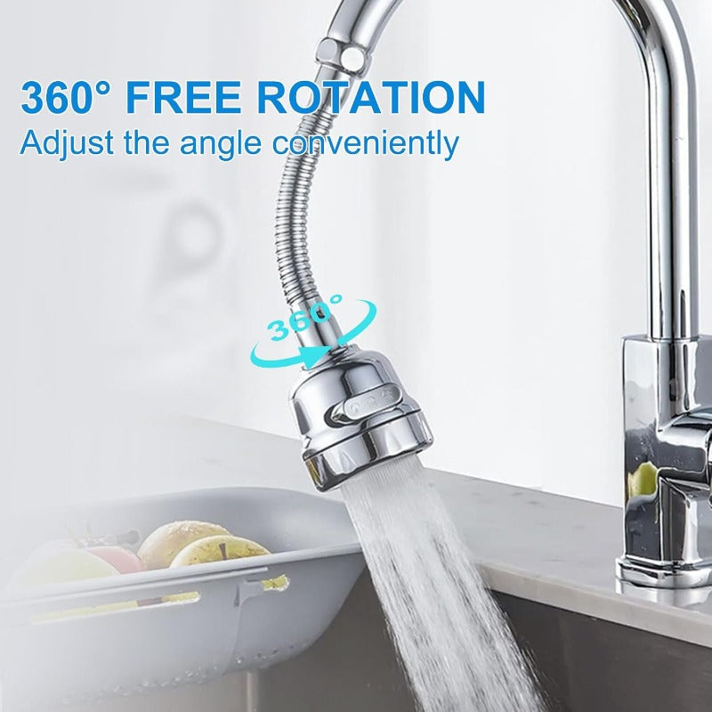 💦 Sprutsikker kranforlenger – 360° roterbar