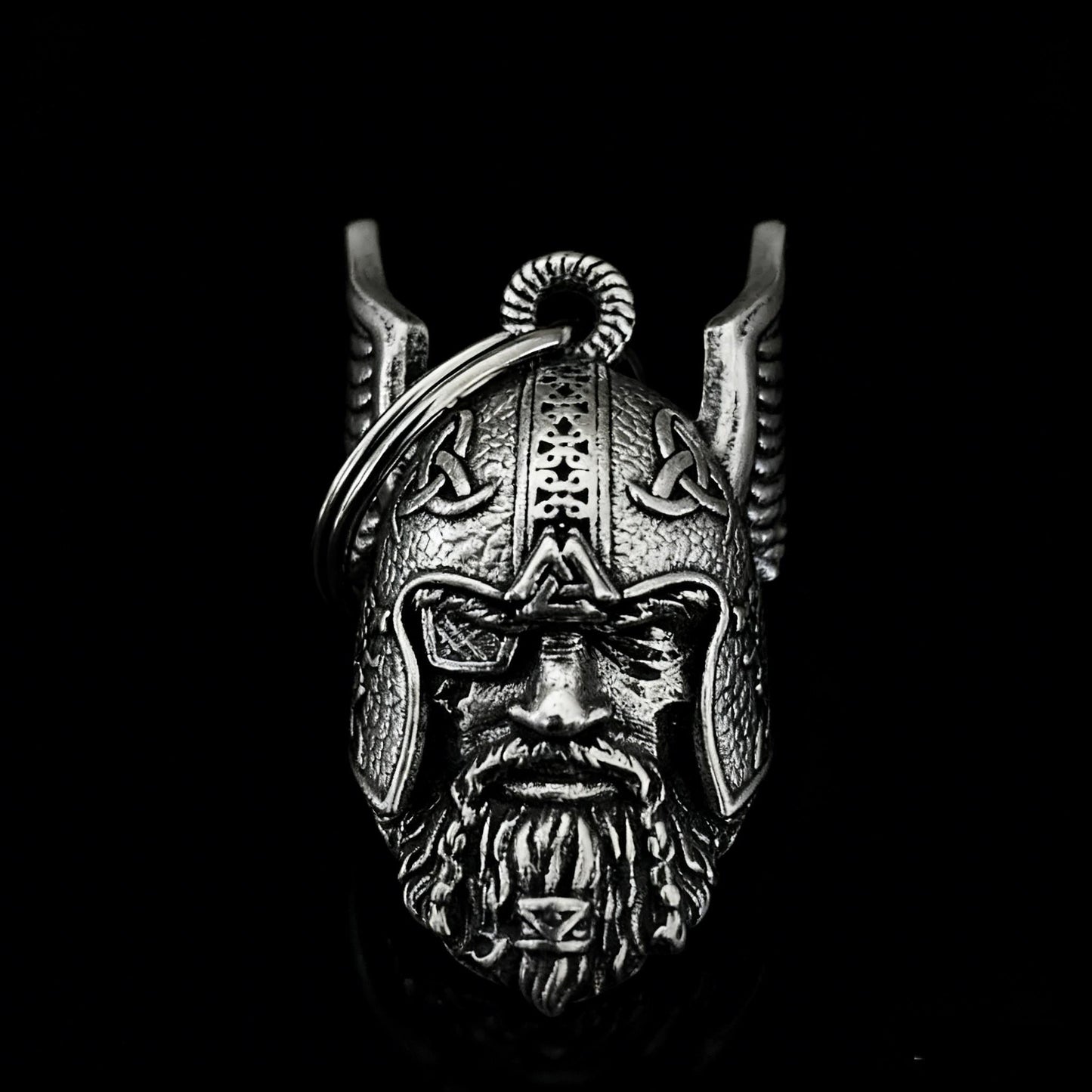 ⚔️ Odins vikingtalisman nøkkelring beskyttelsesamulett 🔔