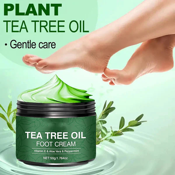 🥳 Bestselger og hetselger i 2026! 🥳 💞 Over 50 000 solgt! ✨ 💝 Beroligende fotkrem med aloe vera og tea tree