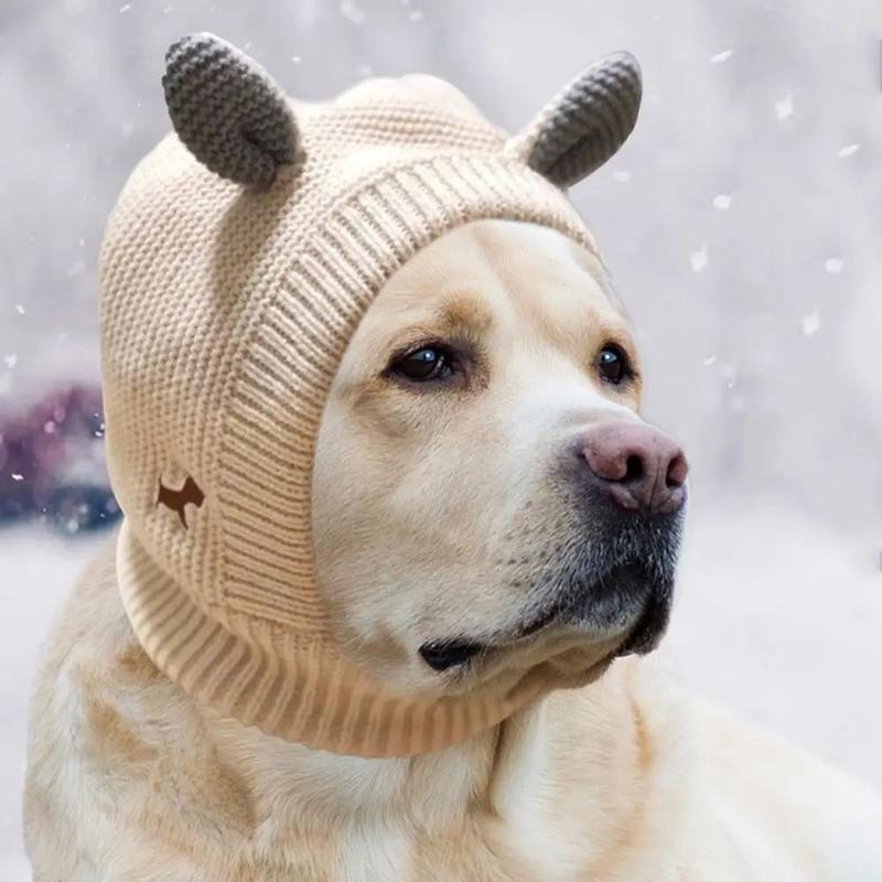 🐕 Plysjstrikket hundelue – holder din beste venn varm og komfortabel hele året ❤️