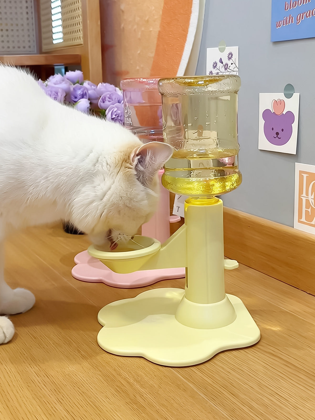 🐱Automatisk vanndispenser for kjæledyr med gravitasjon – Hold kattens vann friskt hele dagen
