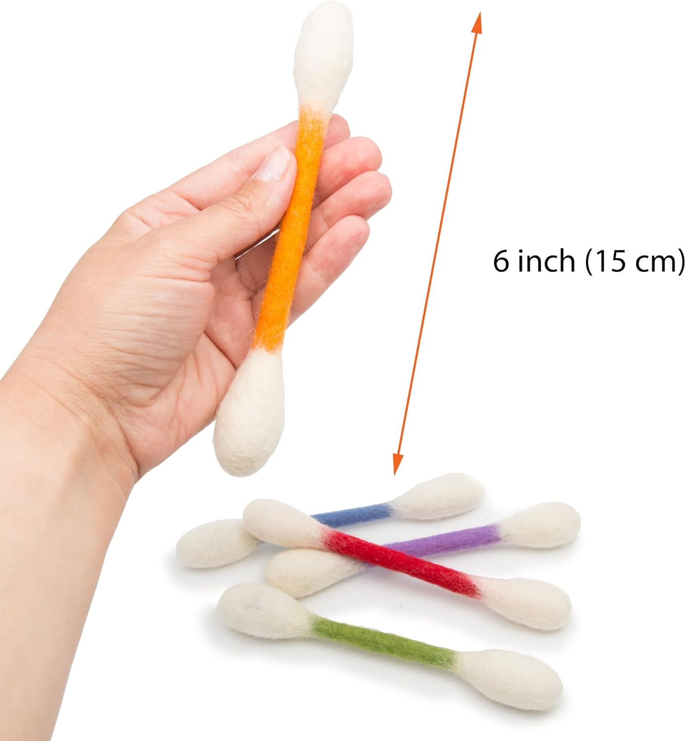 🐾Store 15 cm lange leketøy av bomullspinner med kattemynte – håndlagde, holdbare, trygge og morsomme