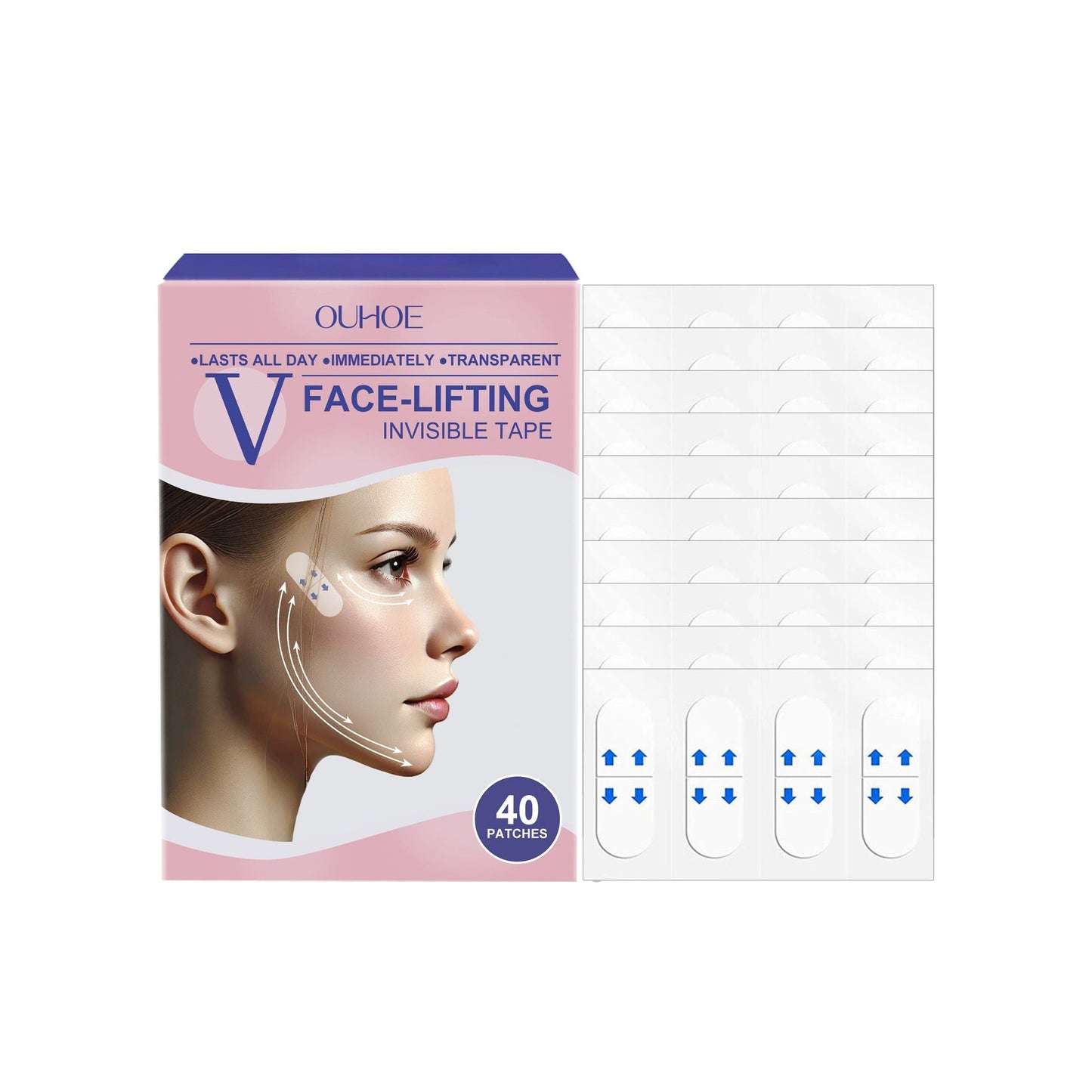 V-Face 👑 Usynlig løftetape