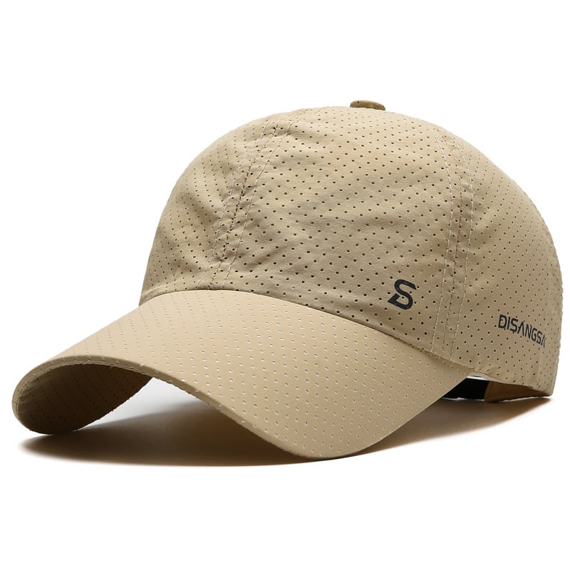 Hurtigtørkende UV-beskyttende baseballcaps – pustende justerbar unisex-hatt