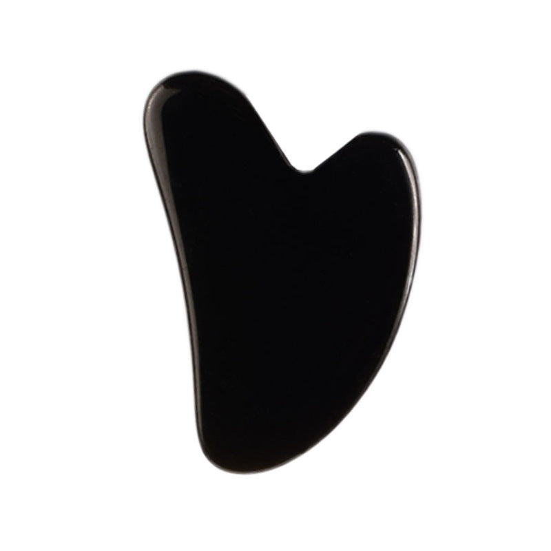 💖Hjerteformet Gua Sha-massasjeapparat med naturlig krystall – Gua Sha-verktøy for hele kroppen for ansikt, nakke og kropp