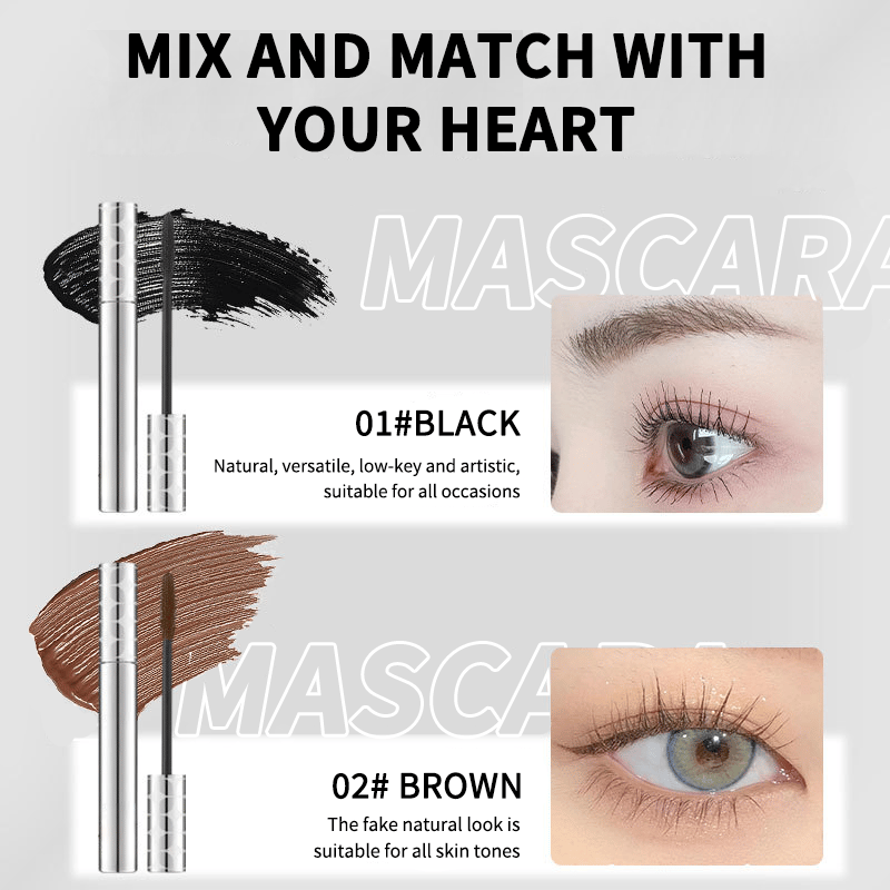 ✨Kjøp 1 få 1 gratis✨Tubing Mascara svart og brun duo for vippesminke