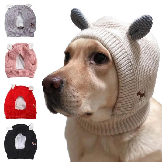 🐕 Plysjstrikket hundelue – holder din beste venn varm og komfortabel hele året ❤️