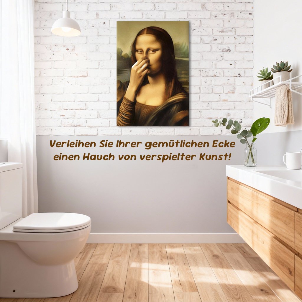 🧻Ta det med ro! Mona Lisa-dekorasjon – lekende kunst til din koselige hjørne😂