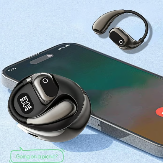MS190 oversettelsesørepropper, støtter sanntidsoversettelse på 156 språk med app, Bluetooth 5.3-øretelefoner