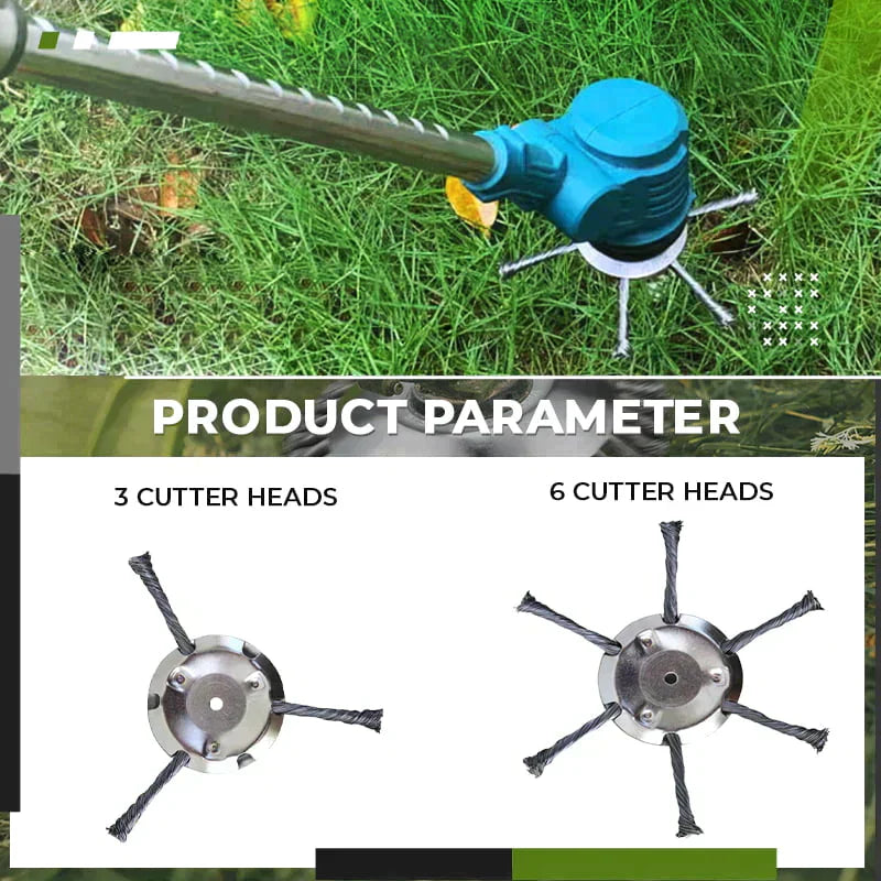 🔥 Utskiftbart klippehode for gressklipper/trimmer - stålklippehode for plenklipping 🌿✂️