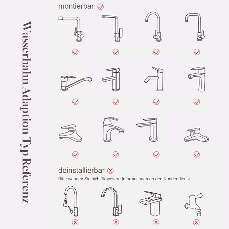 🌟 Skjult magnetisk uttrekkbar kranforlenger - gjør kjøkkenet og badet ditt renere og mer praktisk! ✨