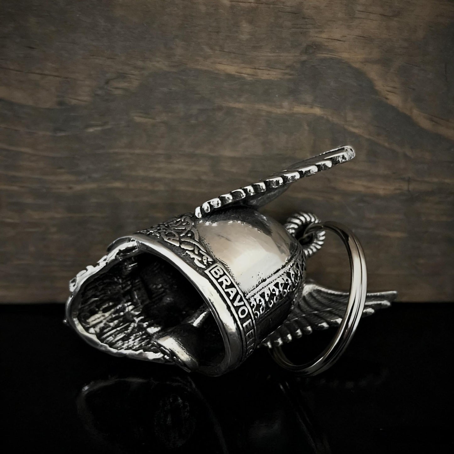 ⚔️ Odins vikingtalisman nøkkelring beskyttelsesamulett 🔔