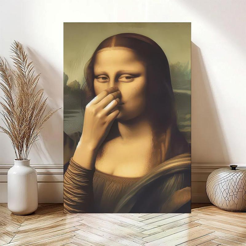 🧻Ta det med ro! Mona Lisa-dekorasjon – lekende kunst til din koselige hjørne😂