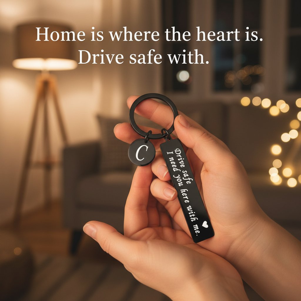 🔑 Tilpassbar hjertevarmende nøkkelring | Heng «Din omsorg» på nøklene deres ❤️
