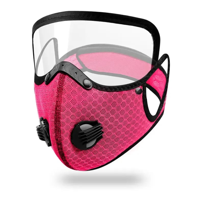 🔥 SISTE DAG 50 % RABATT -- 💖 Gjenbrukbar støvmaske med karbonfilter – Laget for en aktiv livsstil