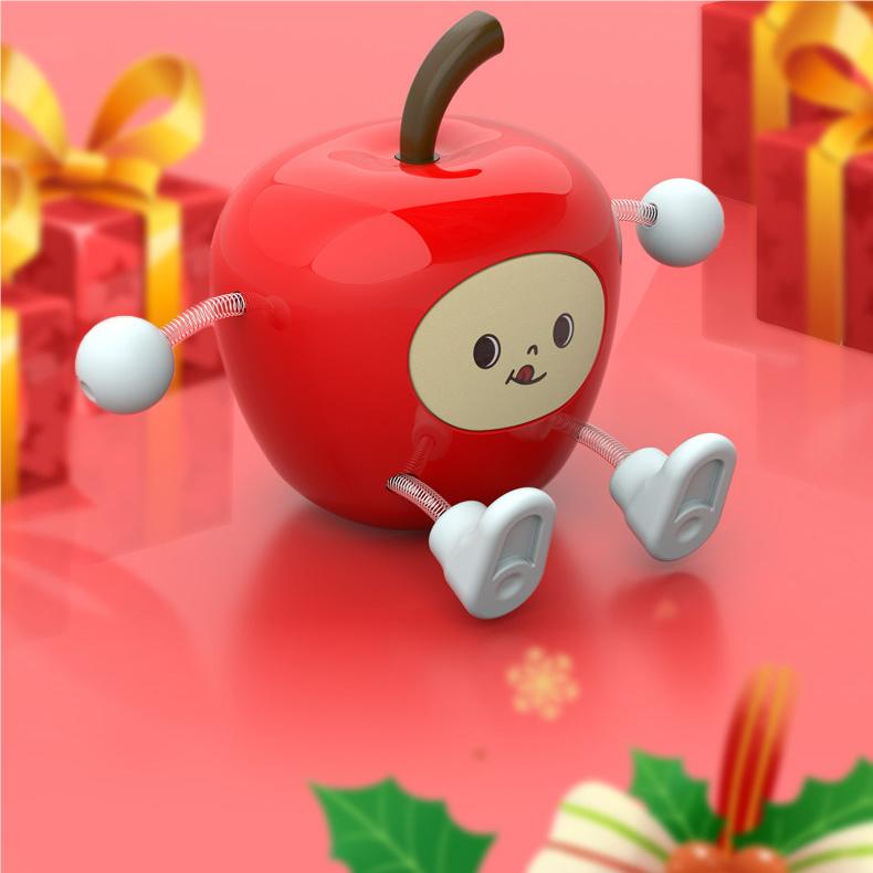 ❤️Svingende Apple bildashborddekorasjon - Søt dashbordpynt