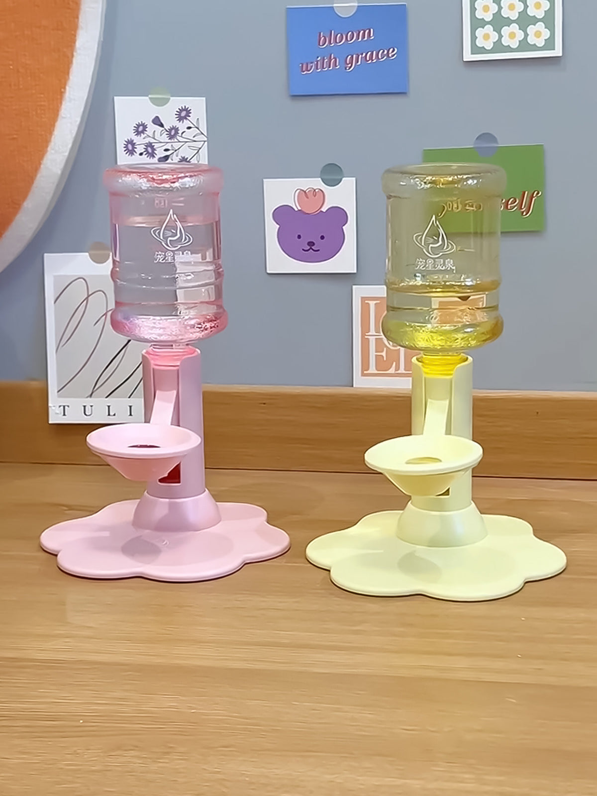 🐱Automatisk vanndispenser for kjæledyr med gravitasjon – Hold kattens vann friskt hele dagen