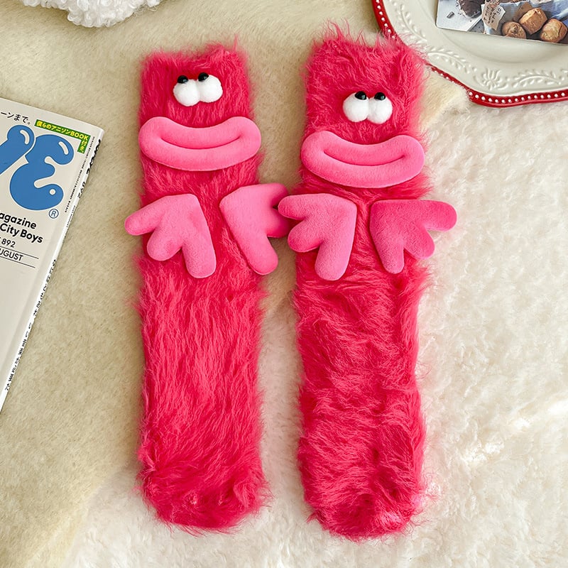 🎁Praktiske monstersokker – Dine nye lodde- og tullete fotvenner 🧦
